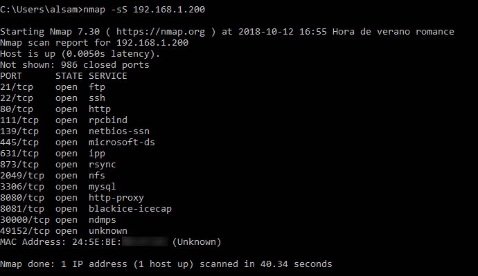 nmap-ss