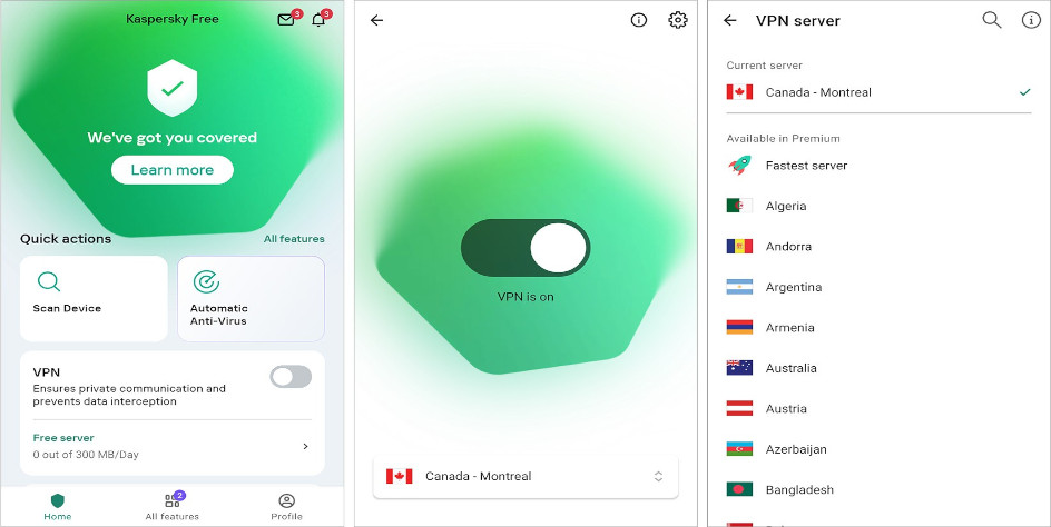 vpn kaspersky